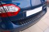 Listwa ochronna na tylny zderzak Hyundai Tucson III 2018 - Stal + Folia Karbon